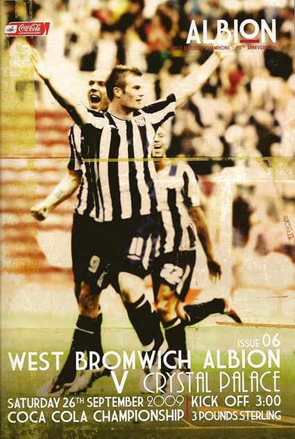 West Bromwich Albion FC  v Crystal Palace FC